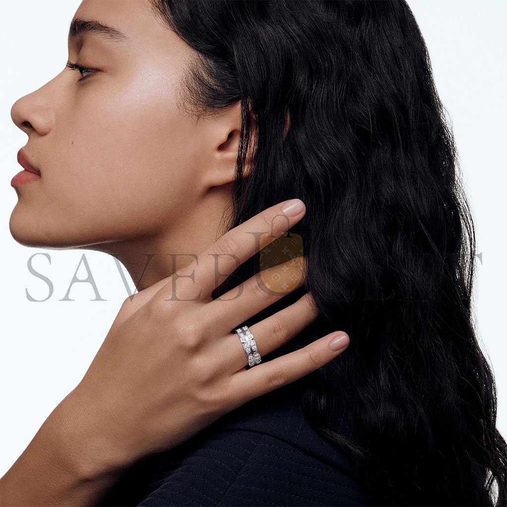 l**is v*t*n tumbler white gold and Di*m*nd ring q0l10a